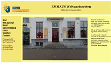 Tablet Screenshot of emmausdenhaag.nl